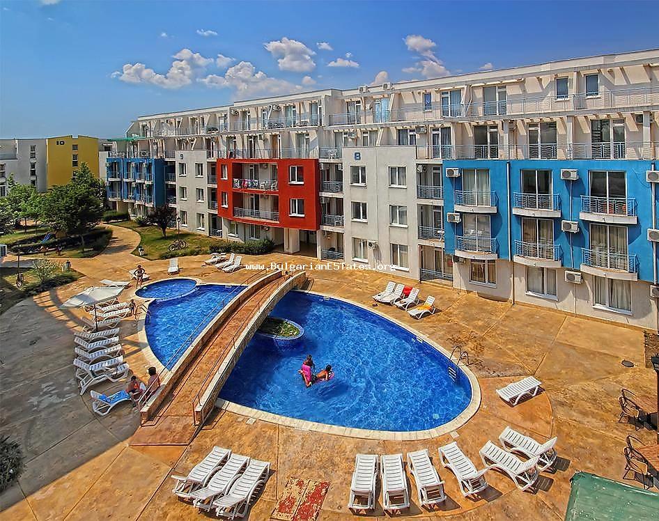 Wir bieten zum Verkauf eine preiswerte Wohnung mit zwei Schlafzimmern im Komplex „Sunny Day 3“, Sunny Beach Resort in Bulgarien !!!