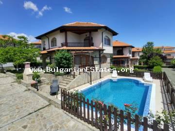 Kaufen Sie ein neues und komplett eingerichtetes Haus auf zwei Etagen in Aheloi, 5km vom Meer entfernt, Bulgarien!